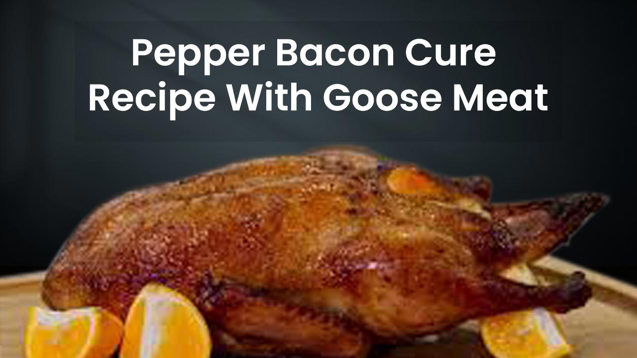 Pepper bacon cure recipe