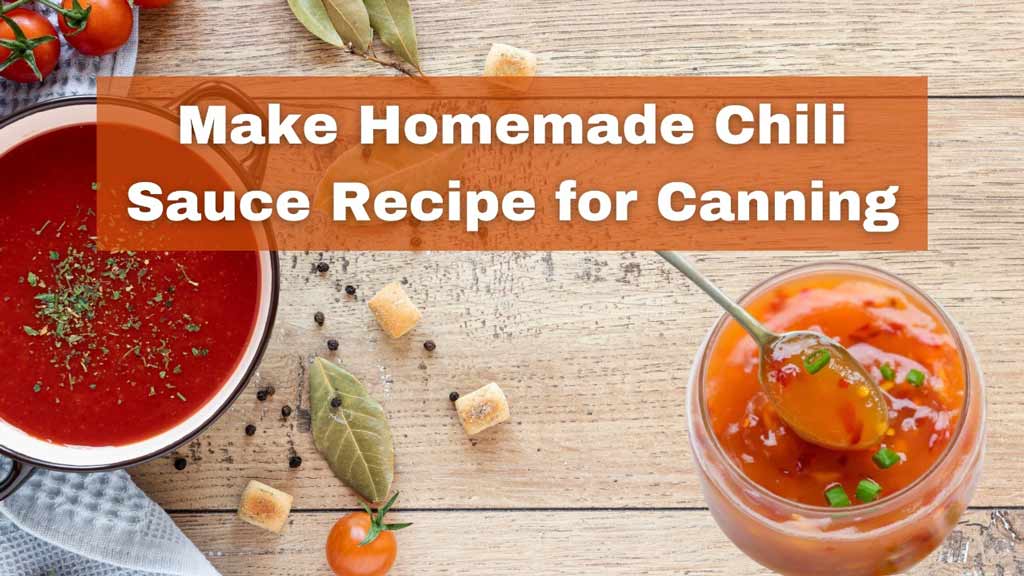 chili sauce recipe for canning